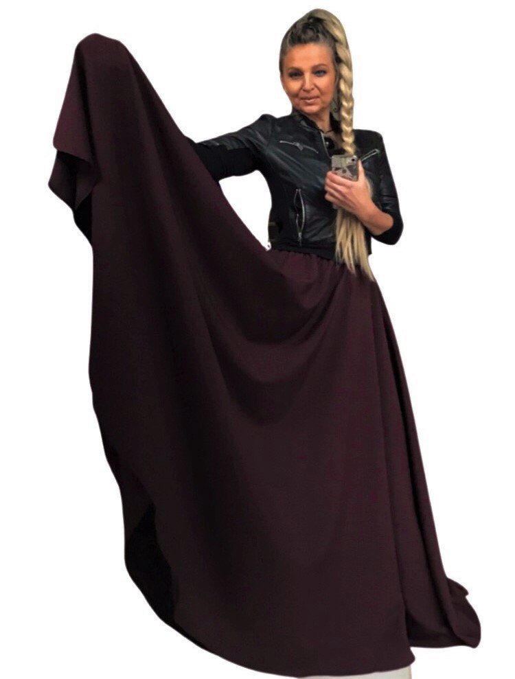 Dlouhá sukně - maxi sukně BOROS SK-L-VIO1